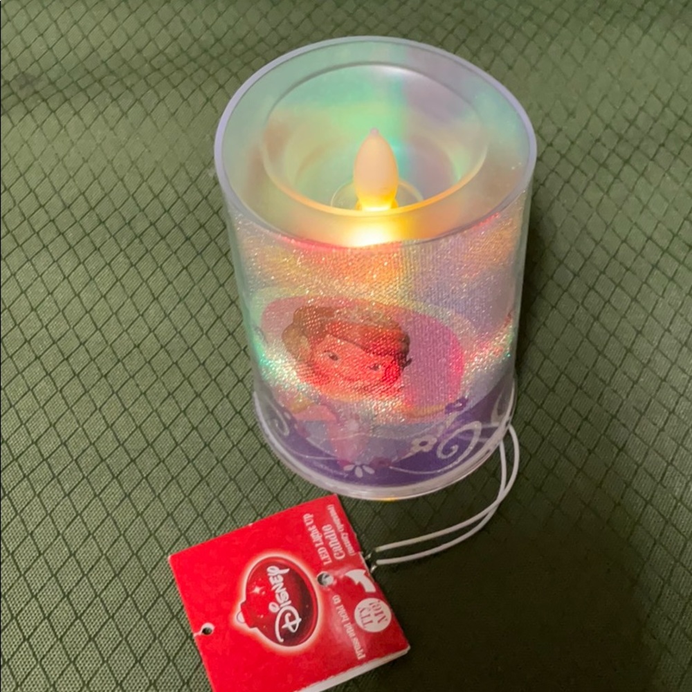 New Disney Sofia the First LED light up candle - Picture 5 of 5